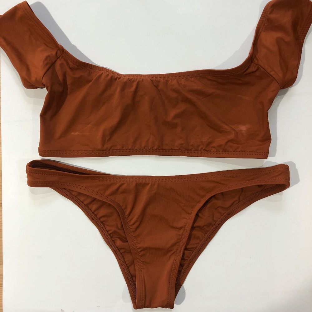 Fashion Nova  IMELDA BIKINI - RUST M